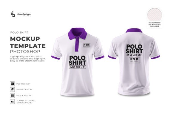 Download Polo Shirt Mockup Template Photoshop - Premium Resources